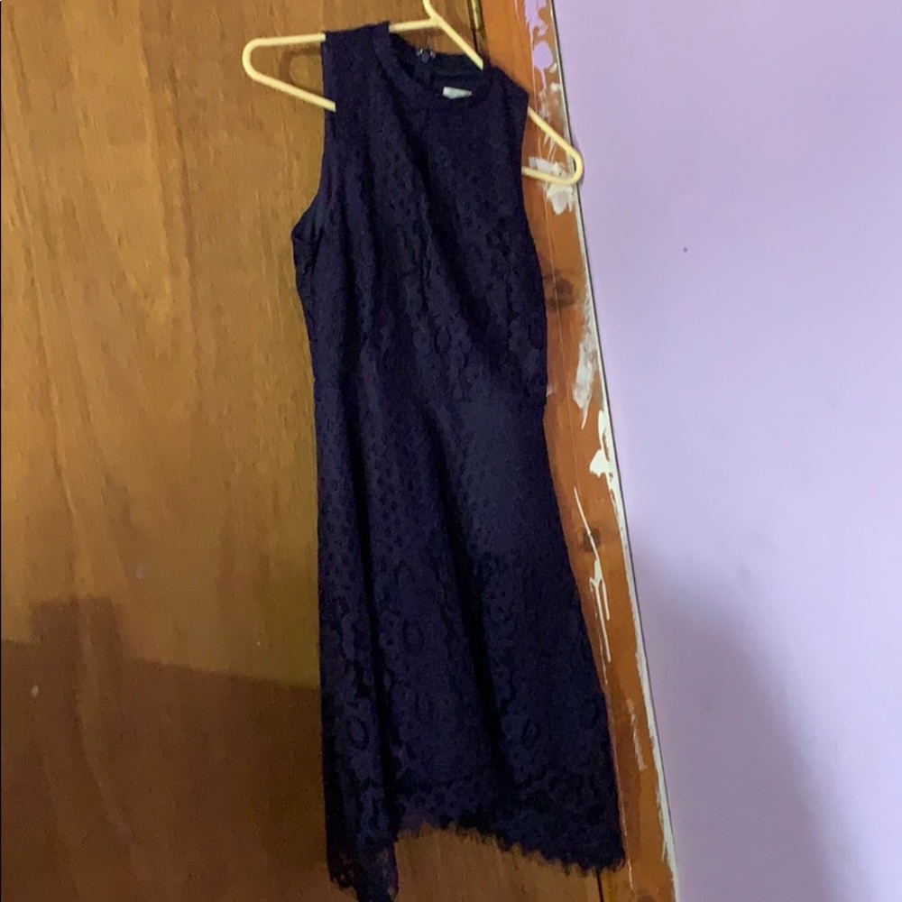 navy blue dress